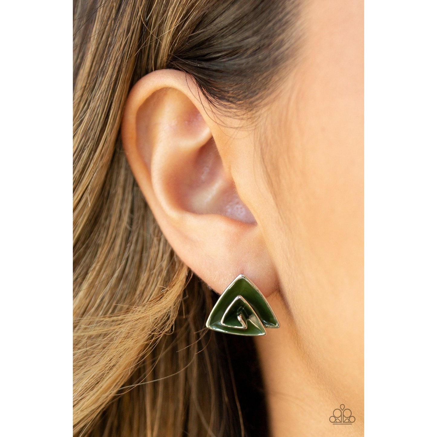 On Blast Green earrings (earrings)