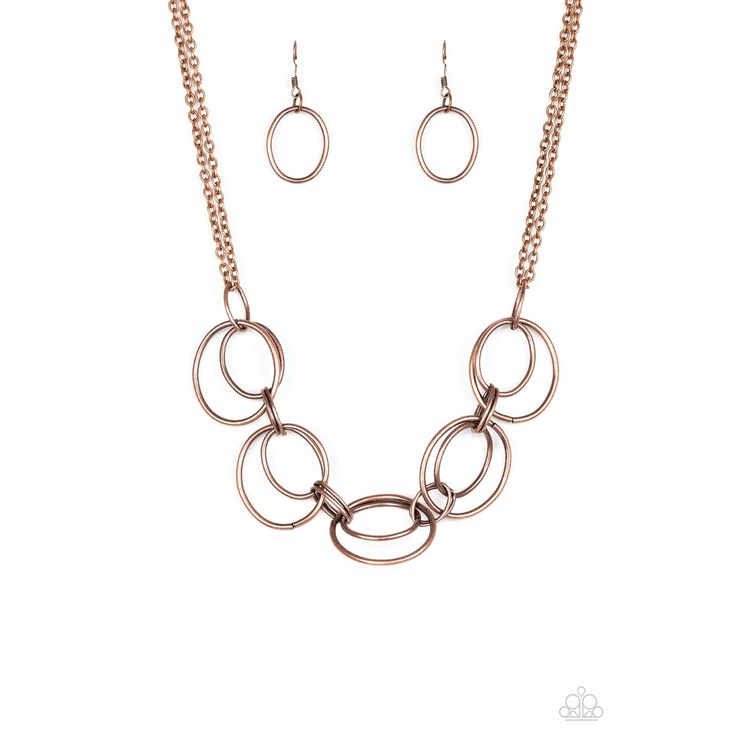 Urban Orbit - Copper necklace (Jewelry)