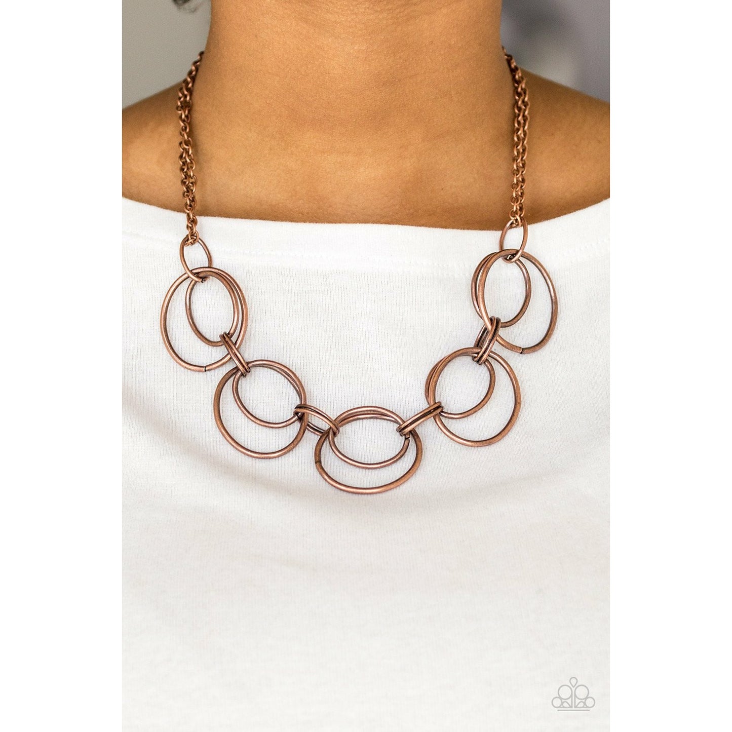 Urban Orbit - Copper necklace (Jewelry)
