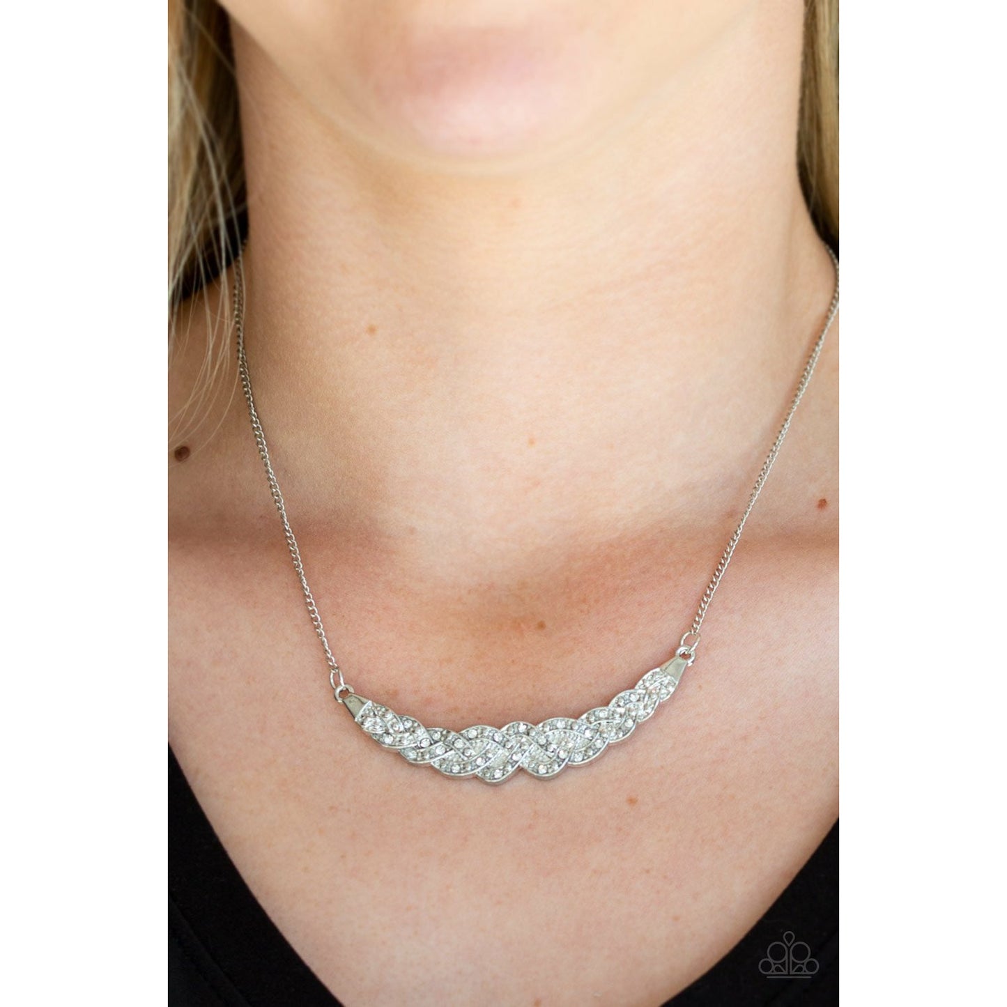 Whatever Floats Your YACHT - White necklace (Jewelry)