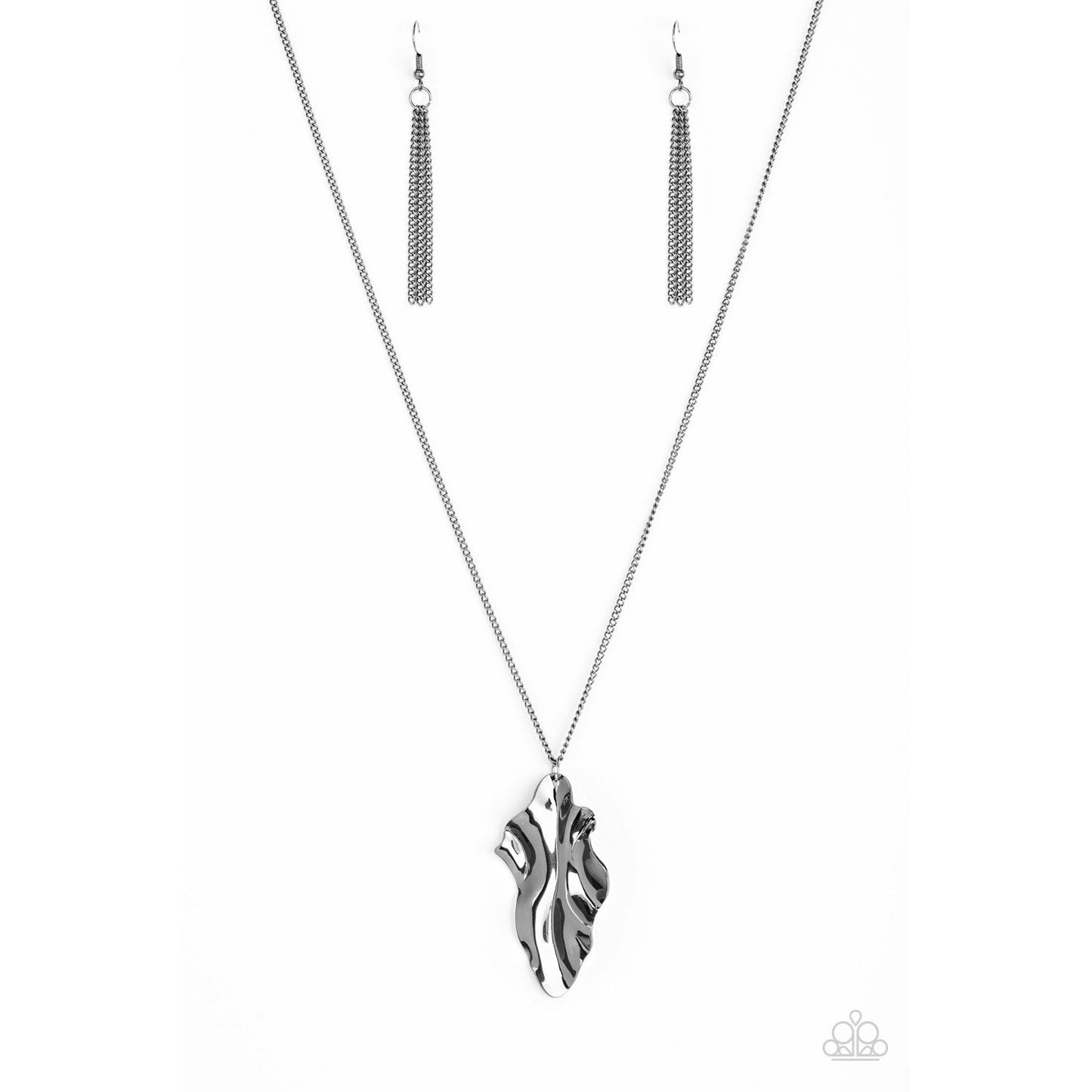 Fiercely Fall - Black necklace (Jewelry)
