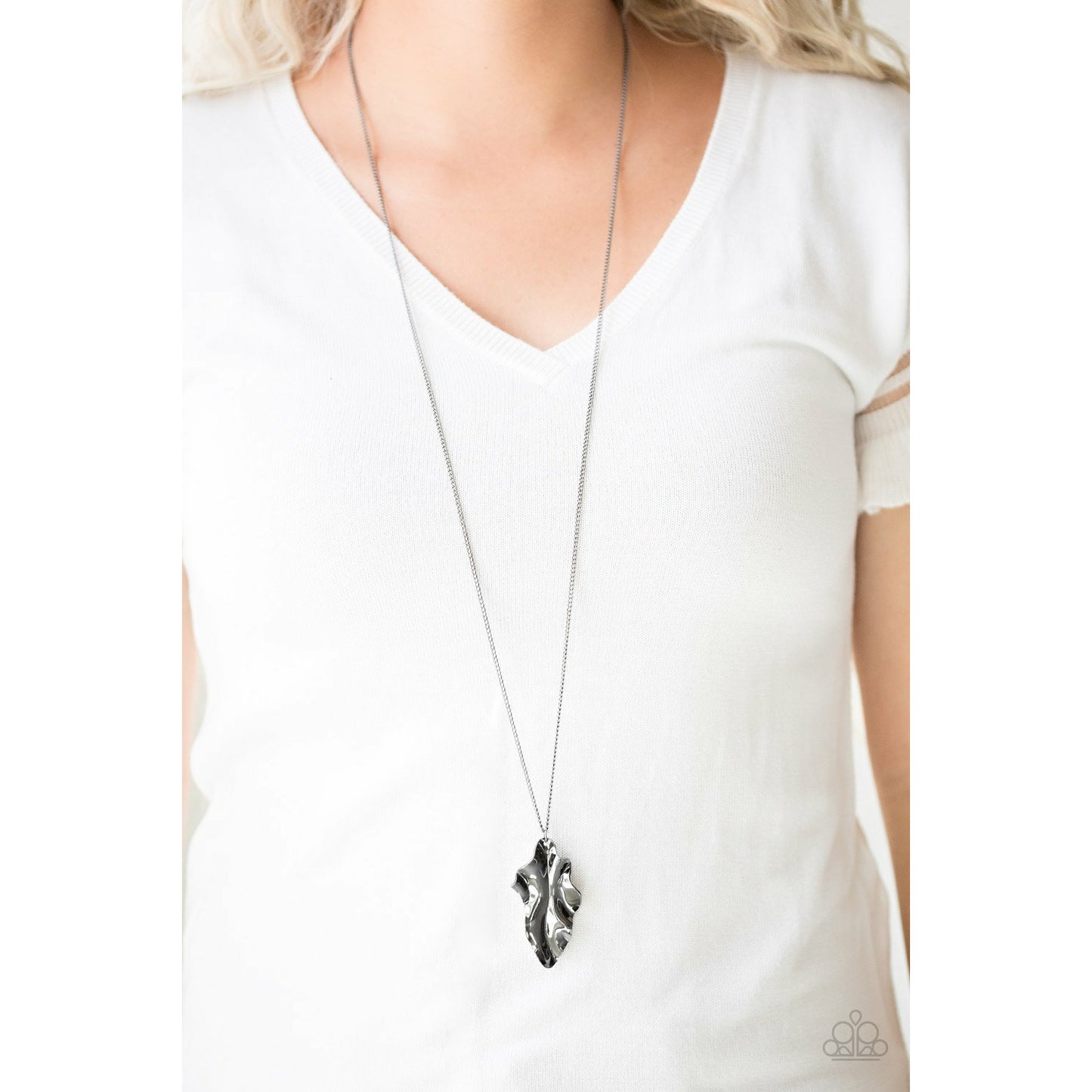 Fiercely Fall - Black necklace (Jewelry)