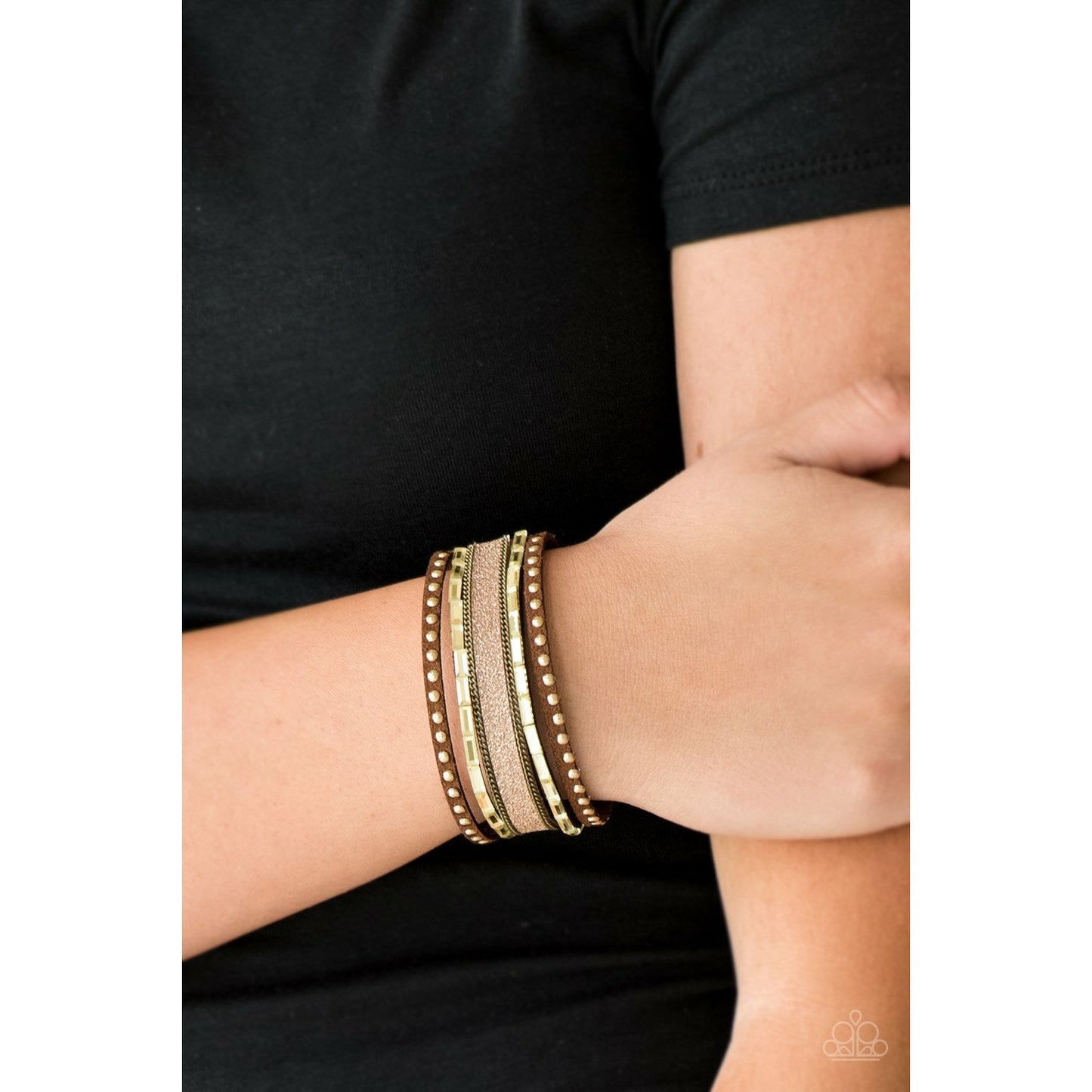 Seize The Sass - Brass bracelet (Bracelets)