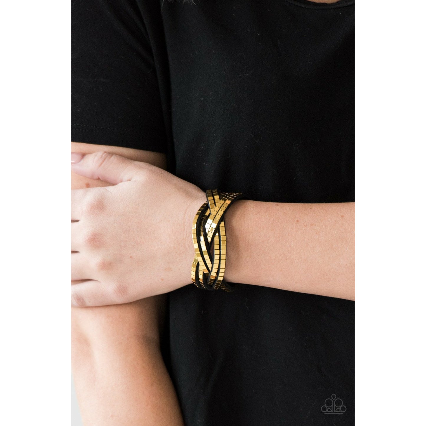 Looking For Trouble - Gold bracelet (Jewelry)