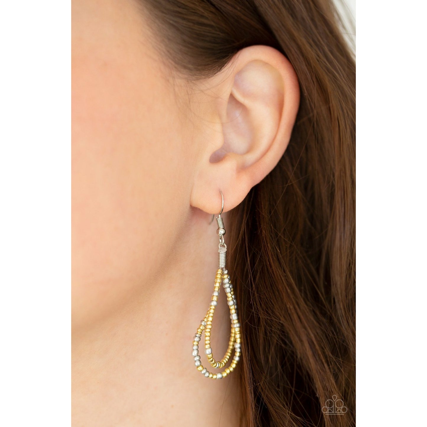 City Catwalk - Gold necklace (Jewelry)