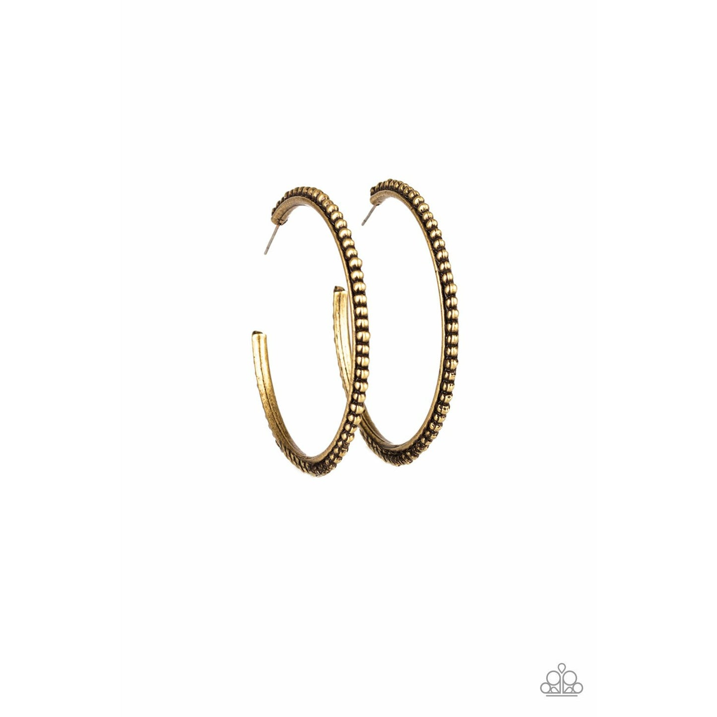 Totally On Trend - Brass earrings (Jewelry)