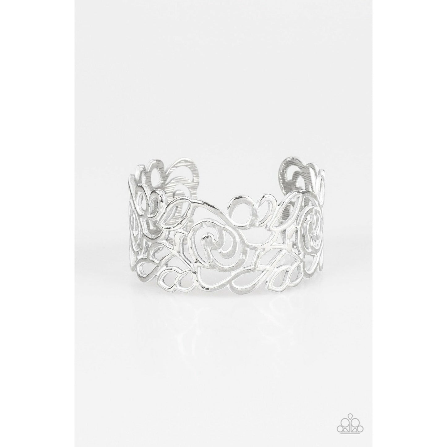 Victorian Gardens - White bracelet (Jewelry)