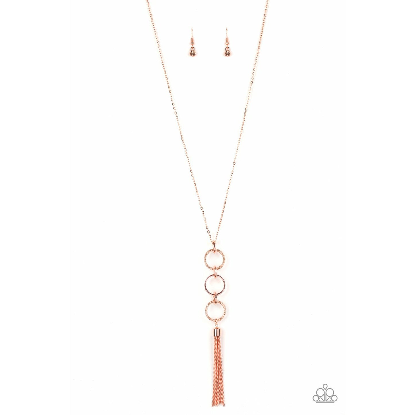 Diva In Diamonds - Copper necklace (Jewelry)