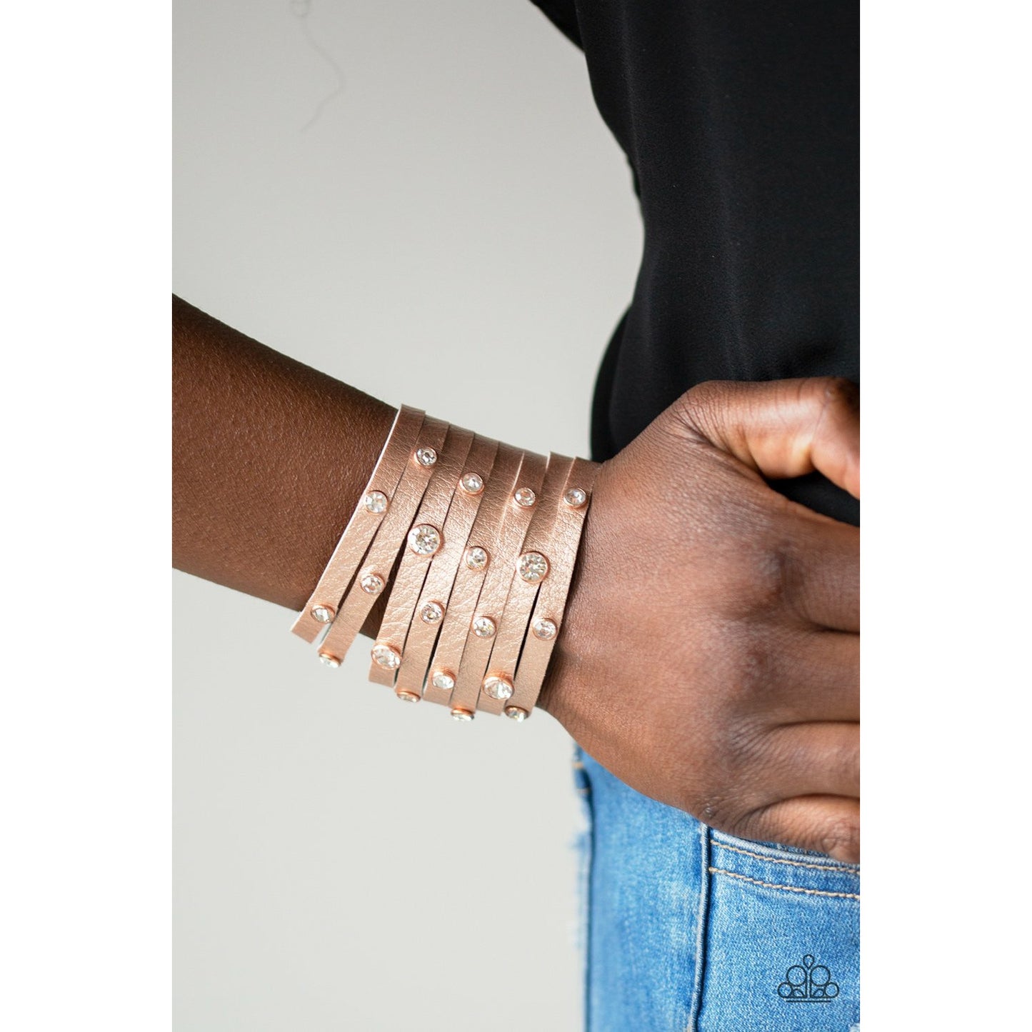 Go-Getter Glamorous - Copper bracelet (Jewelry)