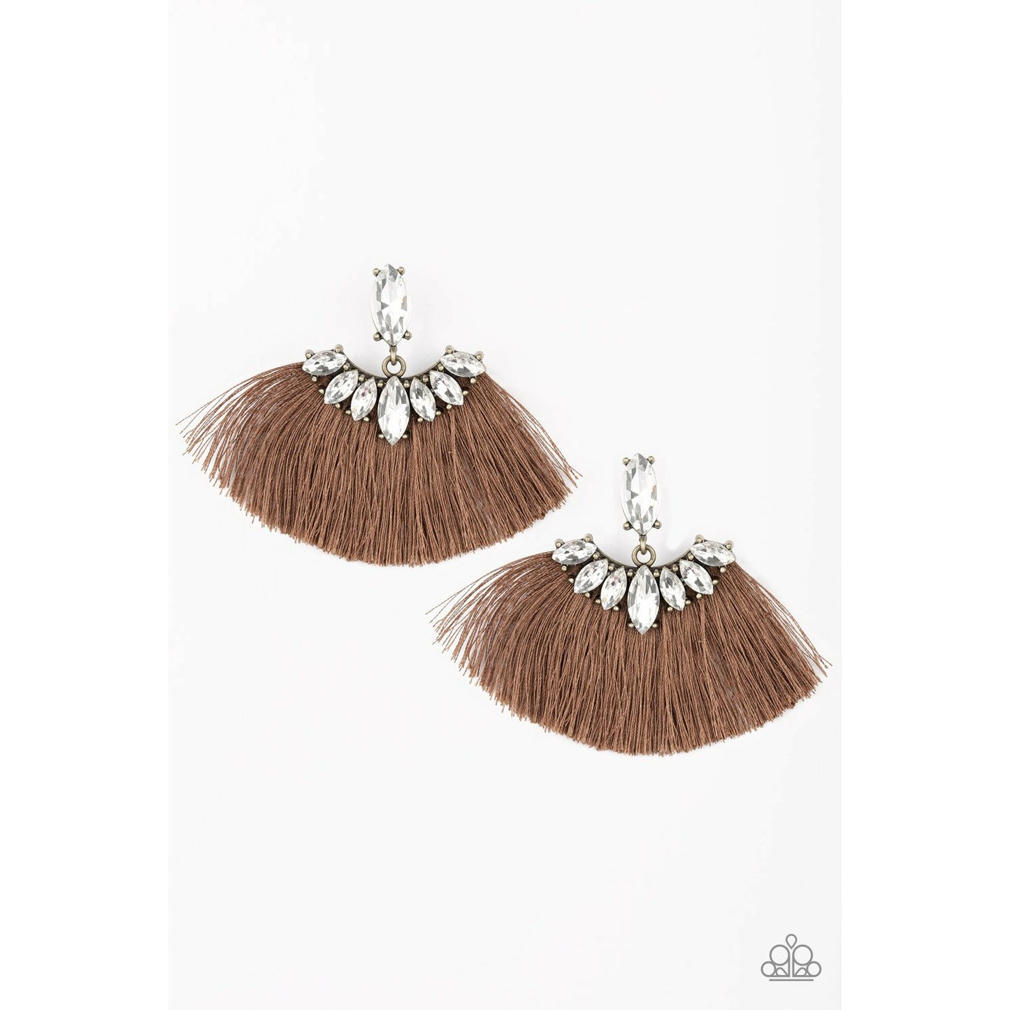 Formal Flair - Brown earrings (Jewelry)