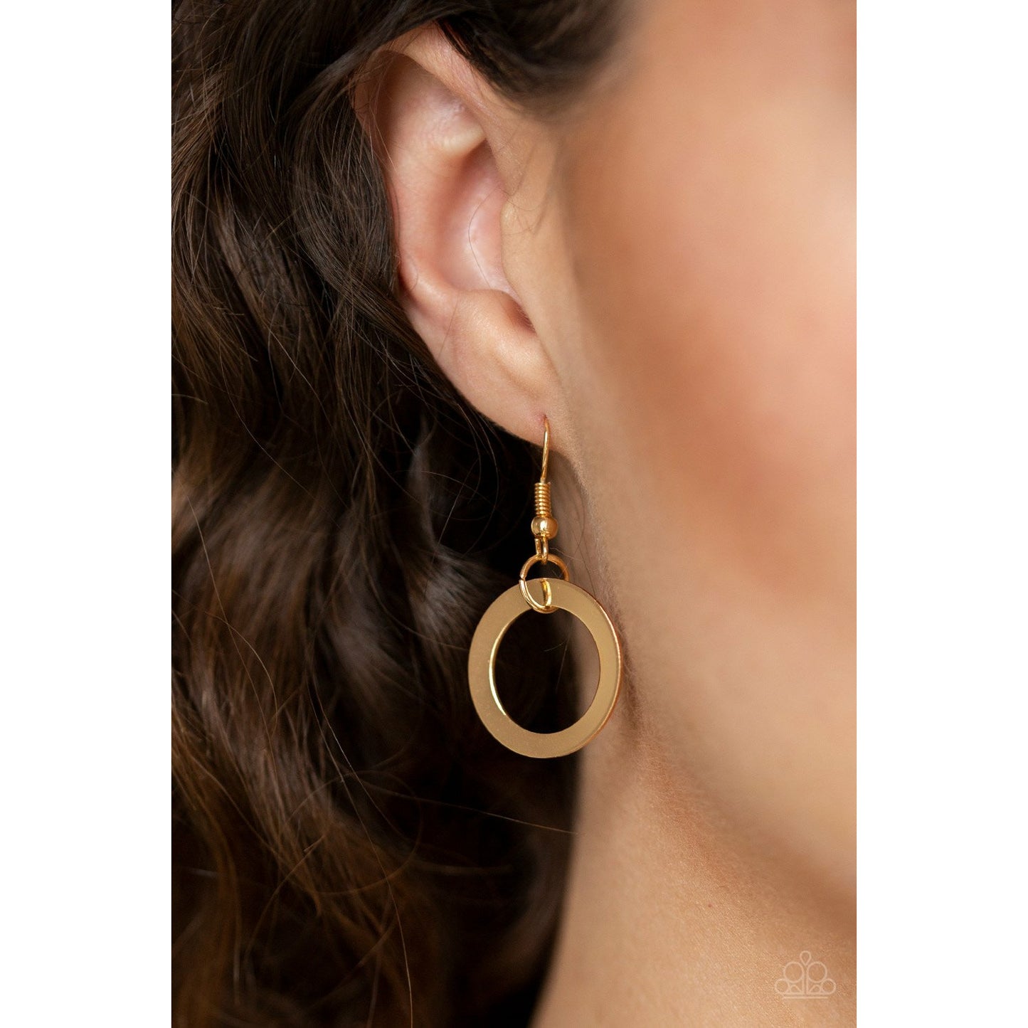 Ringing In The Bling -Gold necklace (Jewelry)