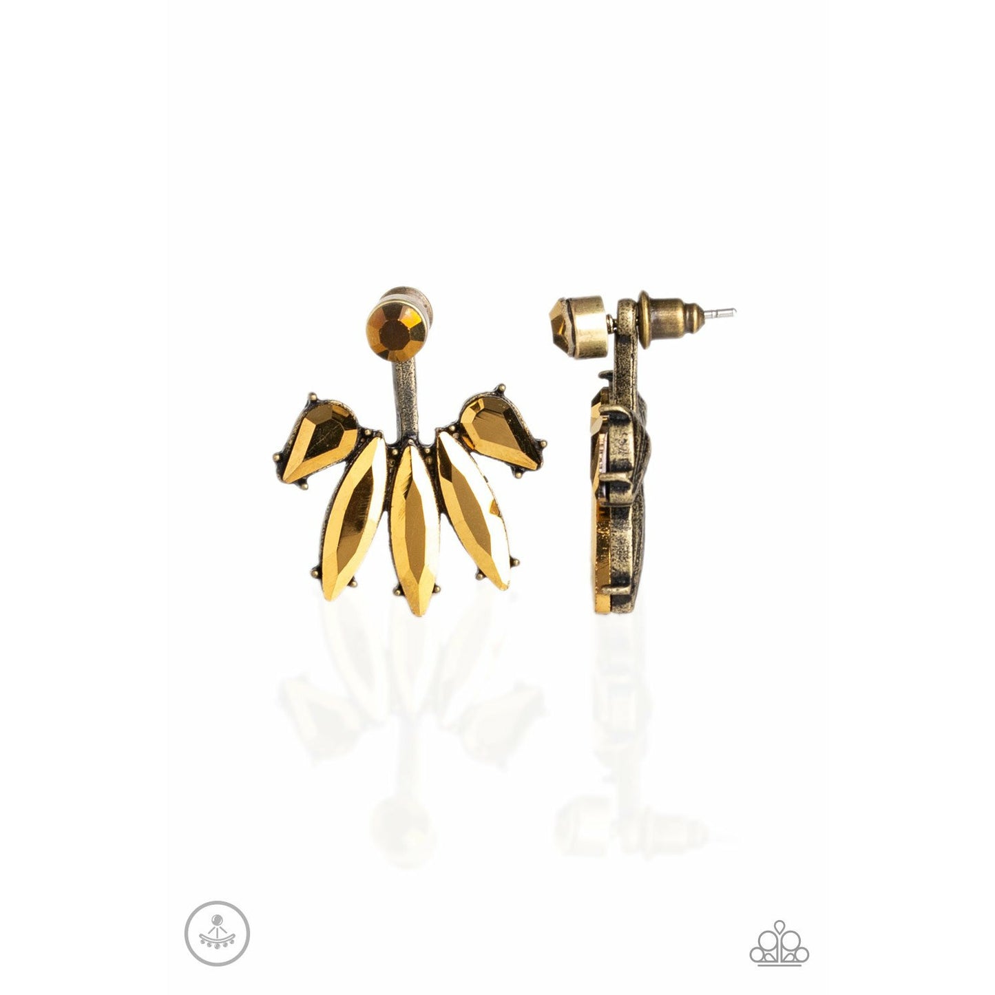 Stunningly Striking - Brass (Jewelry)