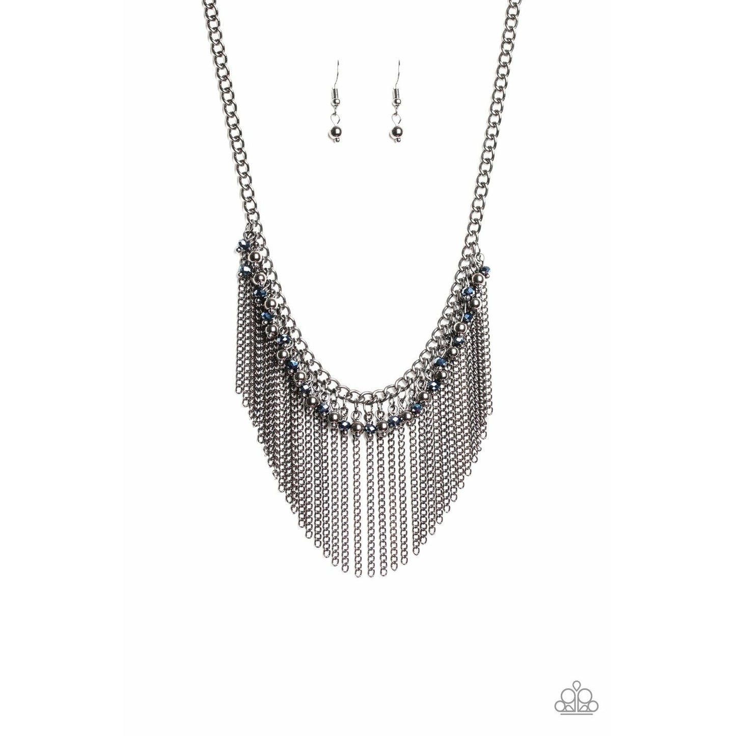 Divinely Diva - Blue Necklace (Jewelry)