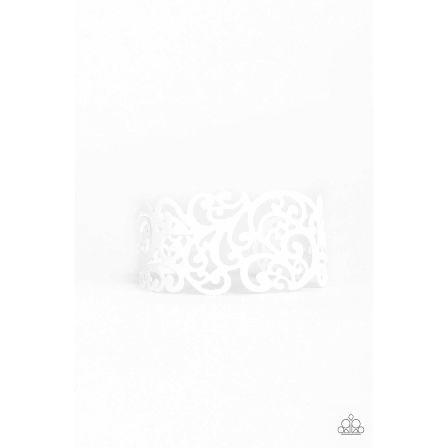 VINE and Dash - White bracelet (Jewelry)