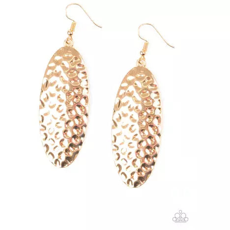 Radiantly Radiant gold earrings (Earrings)