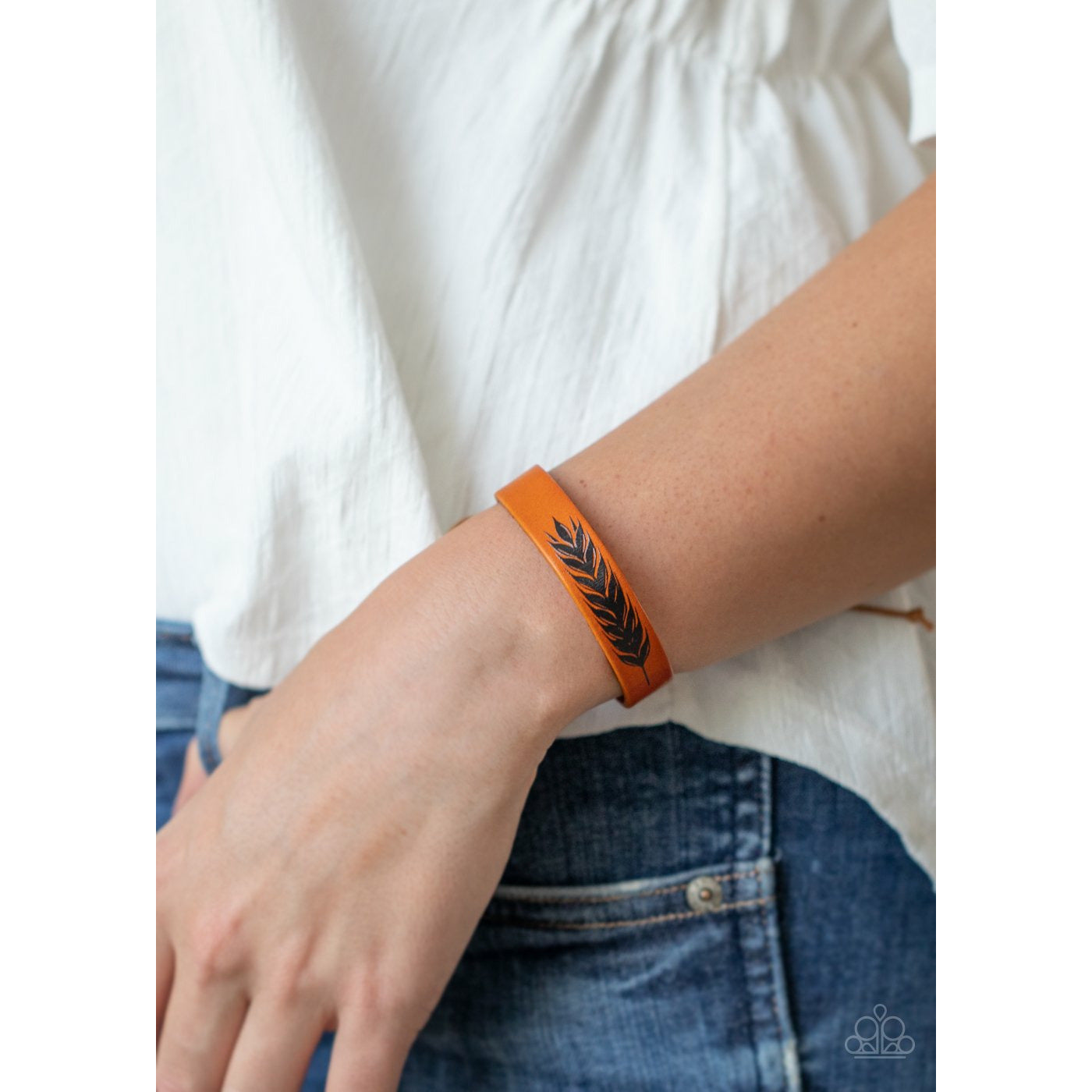 This QUILL All Be Yours - Brown bracelet