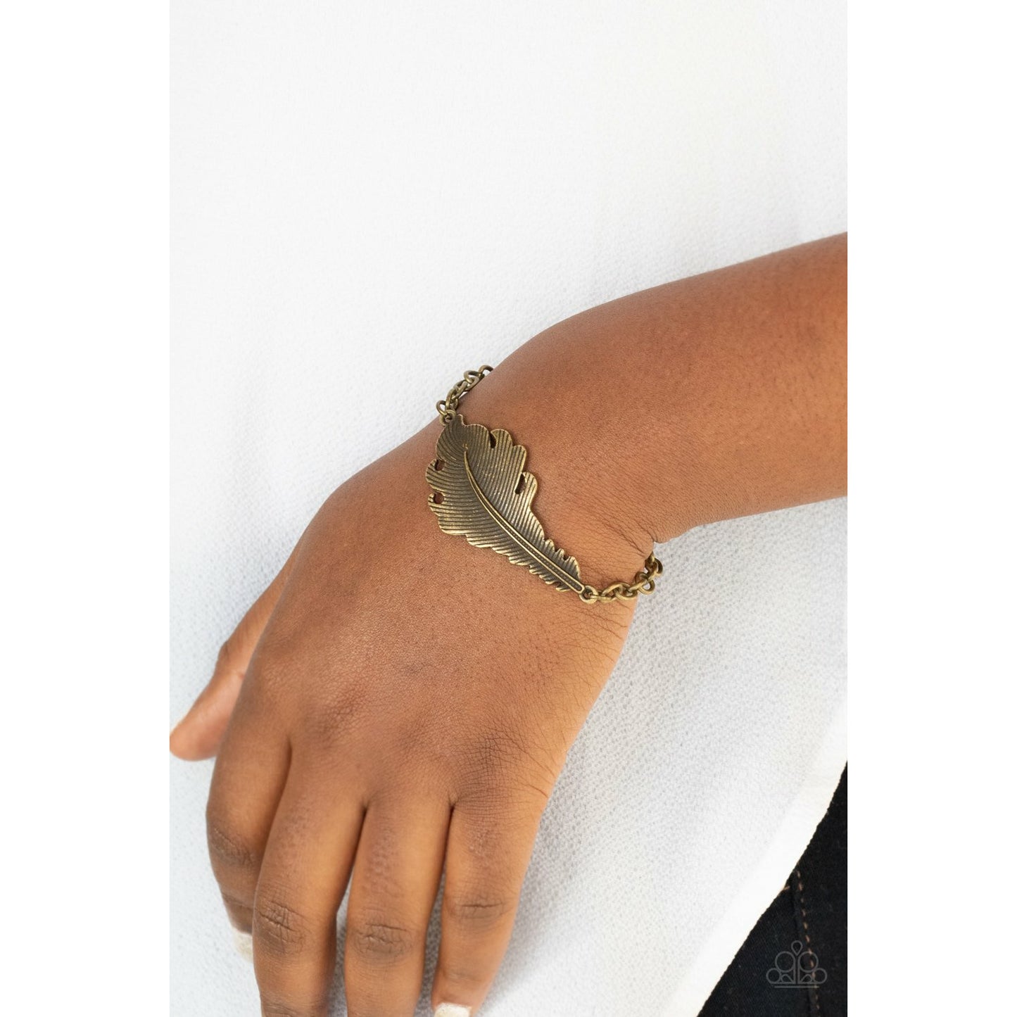 Rustic Roost - Brass bracelet (Jewelry)