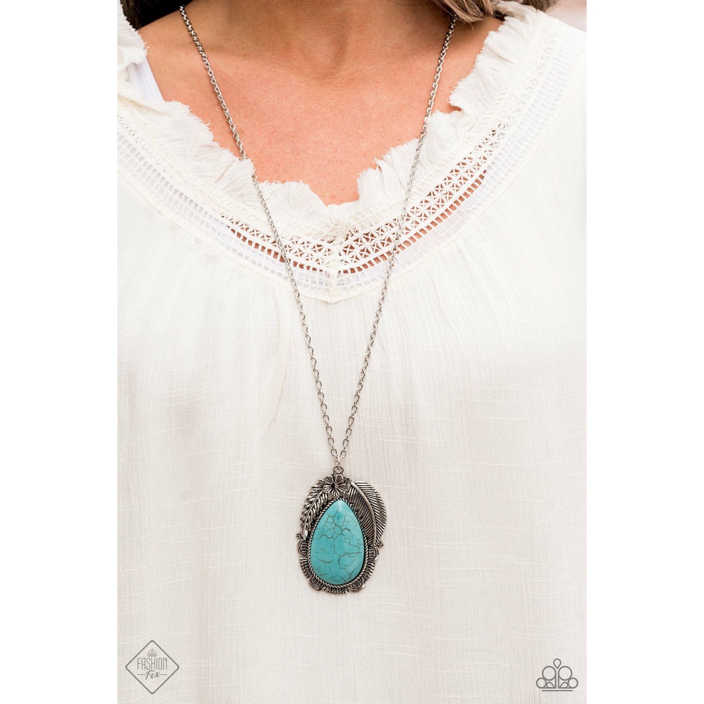 Tropical Mirage - Blue necklace (Jewelry)