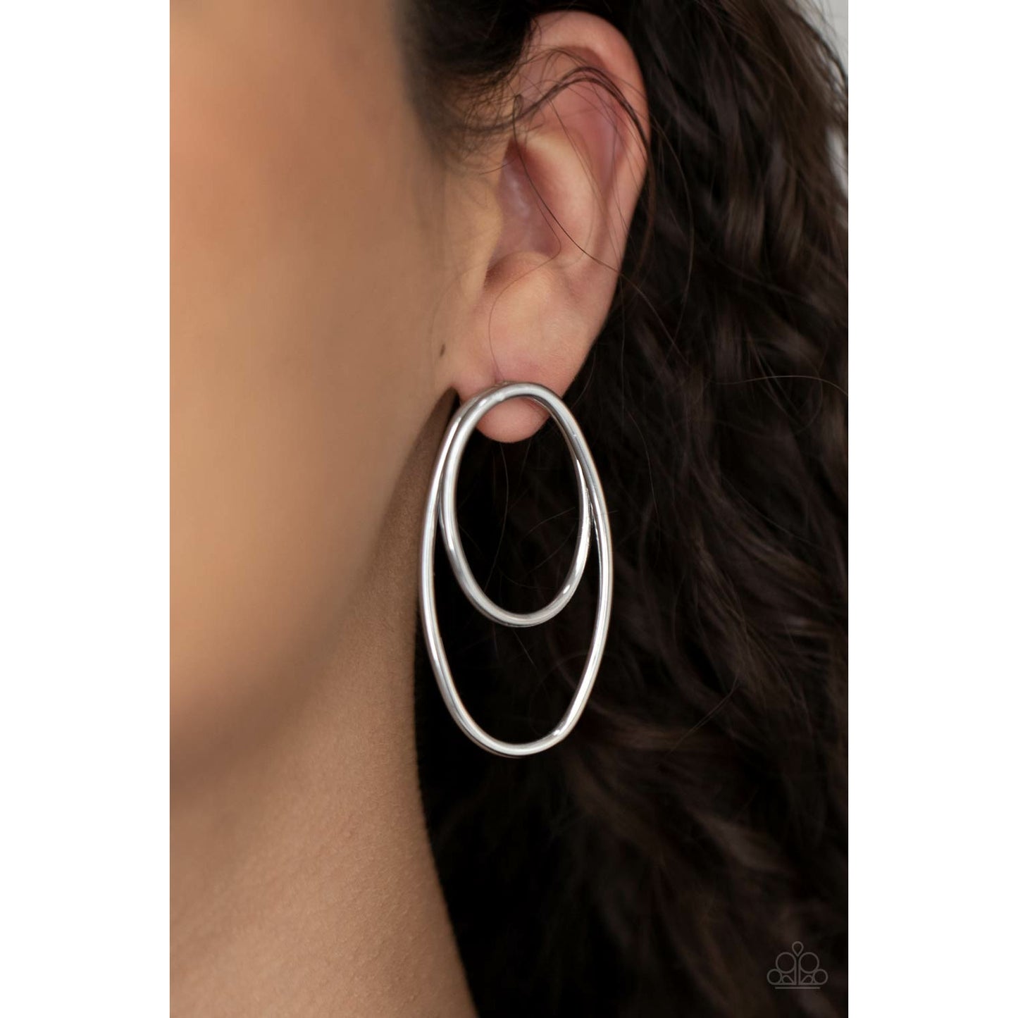 So OVAL-Dramatic - Silver earrings (Jewelry)