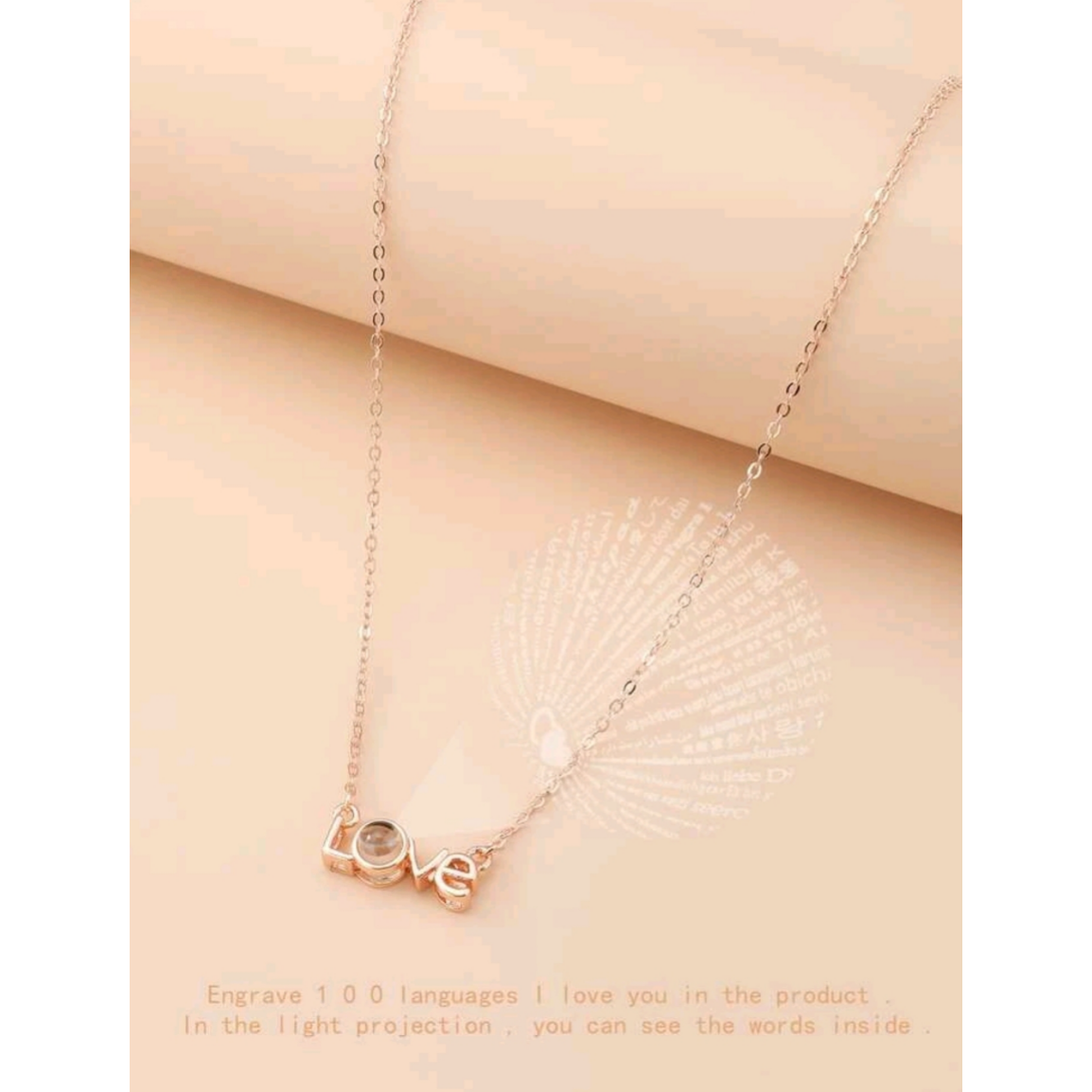 Love projection necklace (Jewelry)