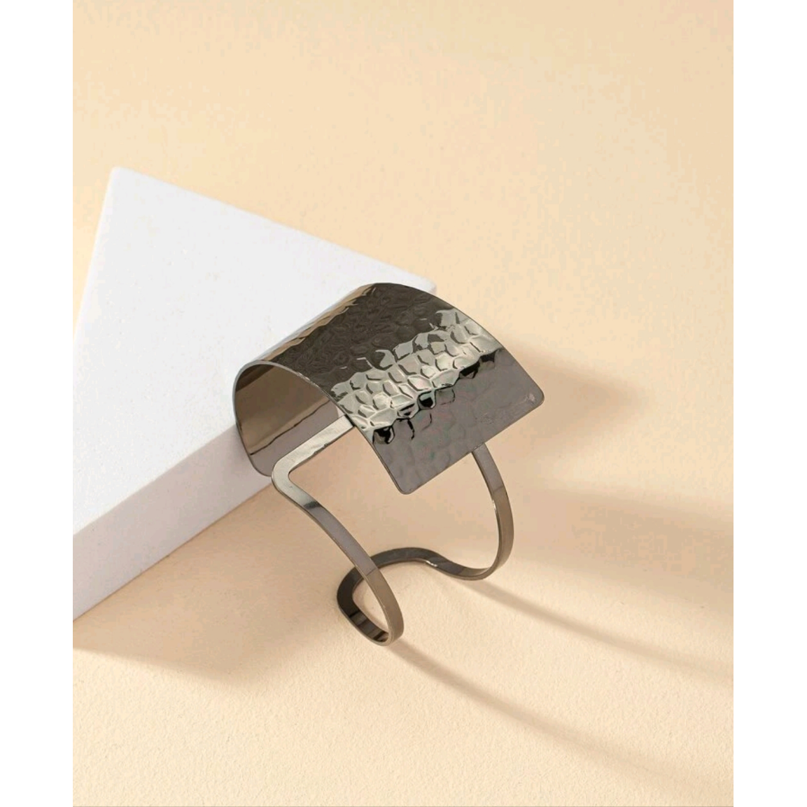Textured cuff bracelet