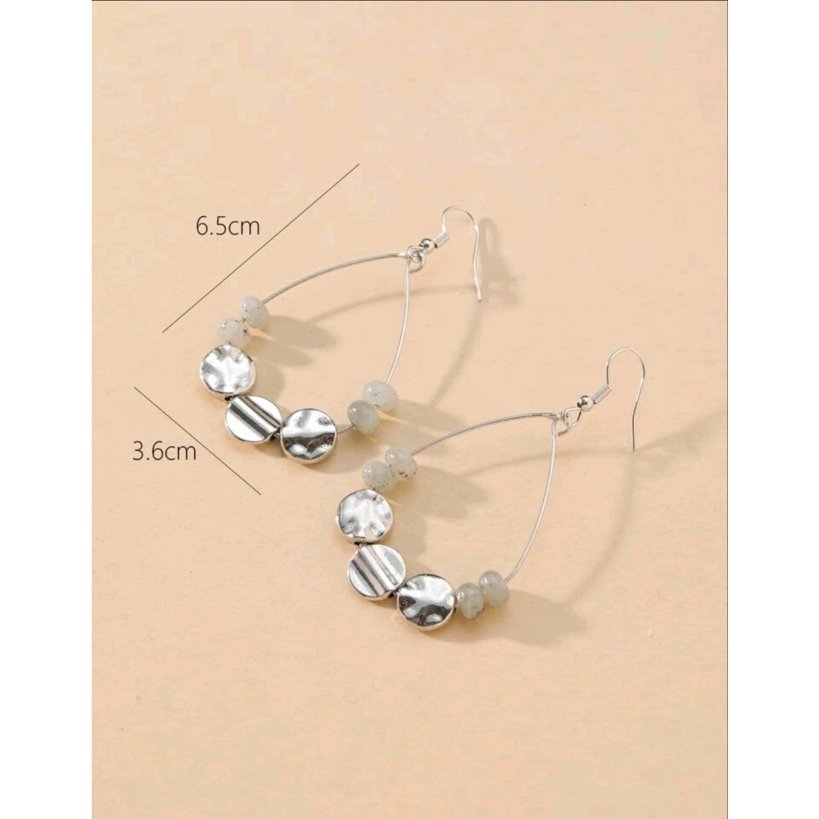 Silver bells earrings