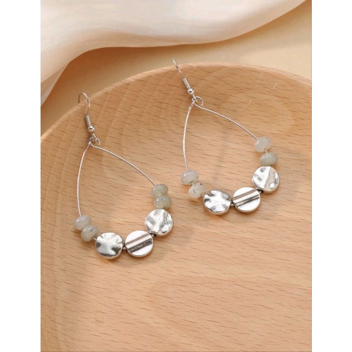 Silver bells earrings