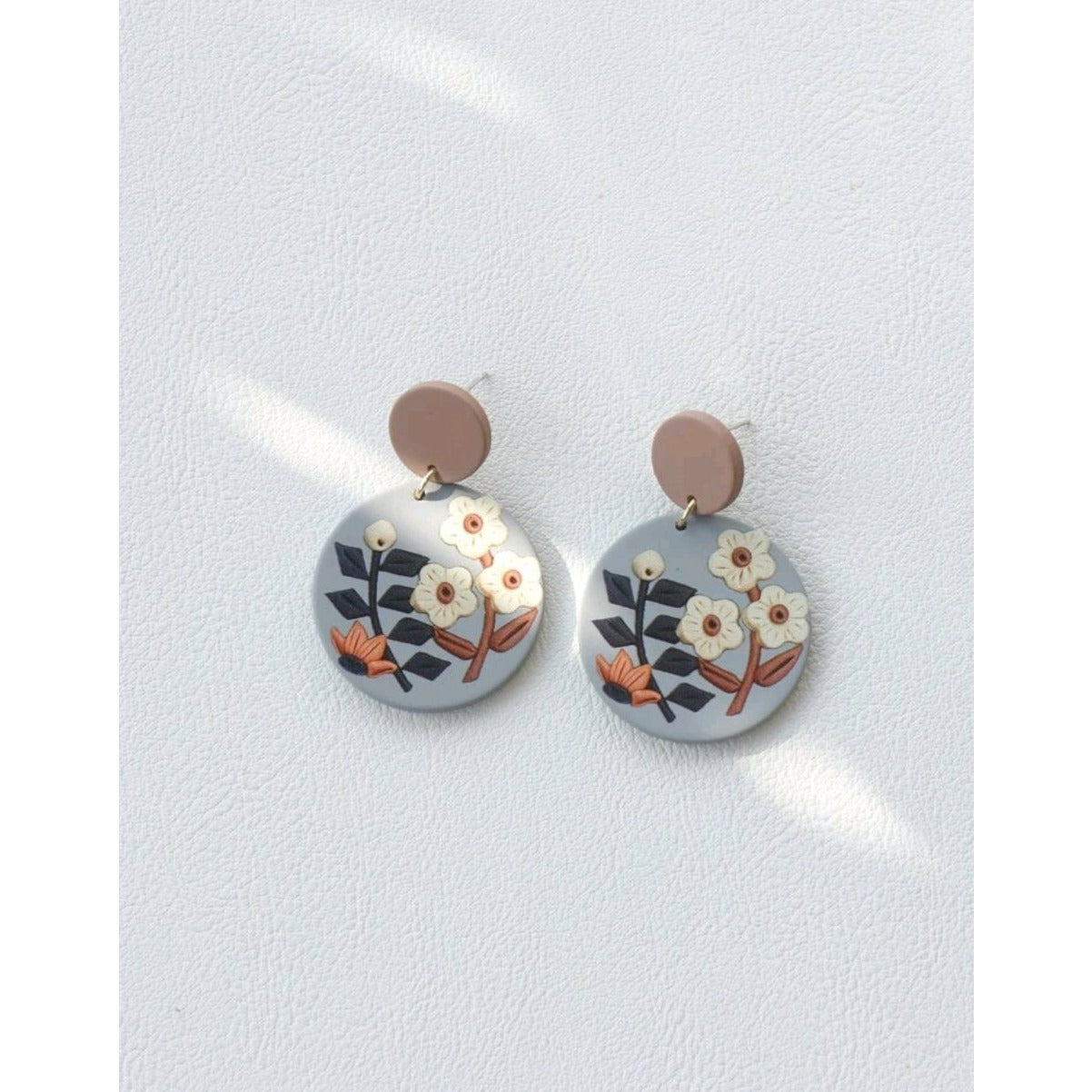 Fall flower earrings (Jewelry)