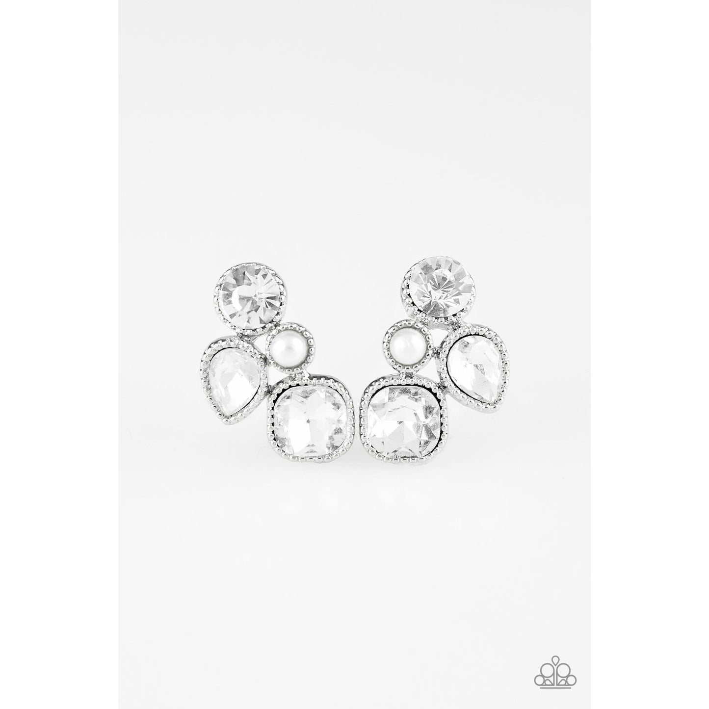 Superstar White earrings