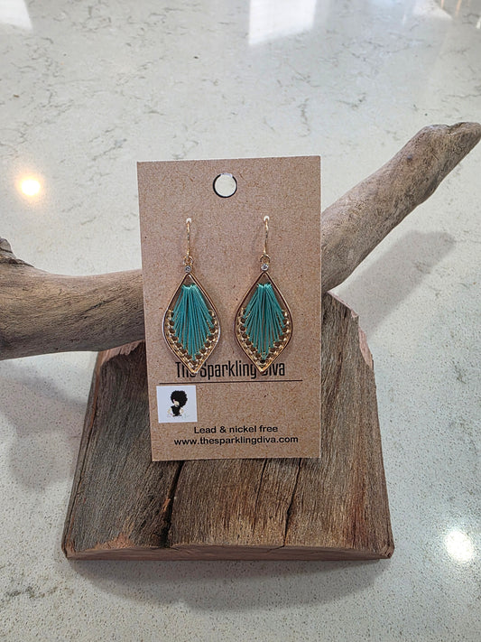 Pulling strings earrings