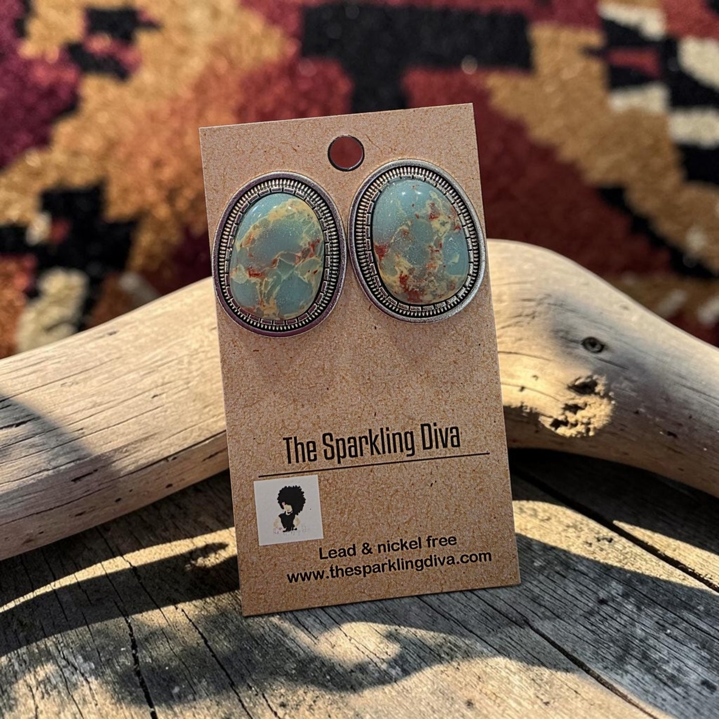 Native stones earrings