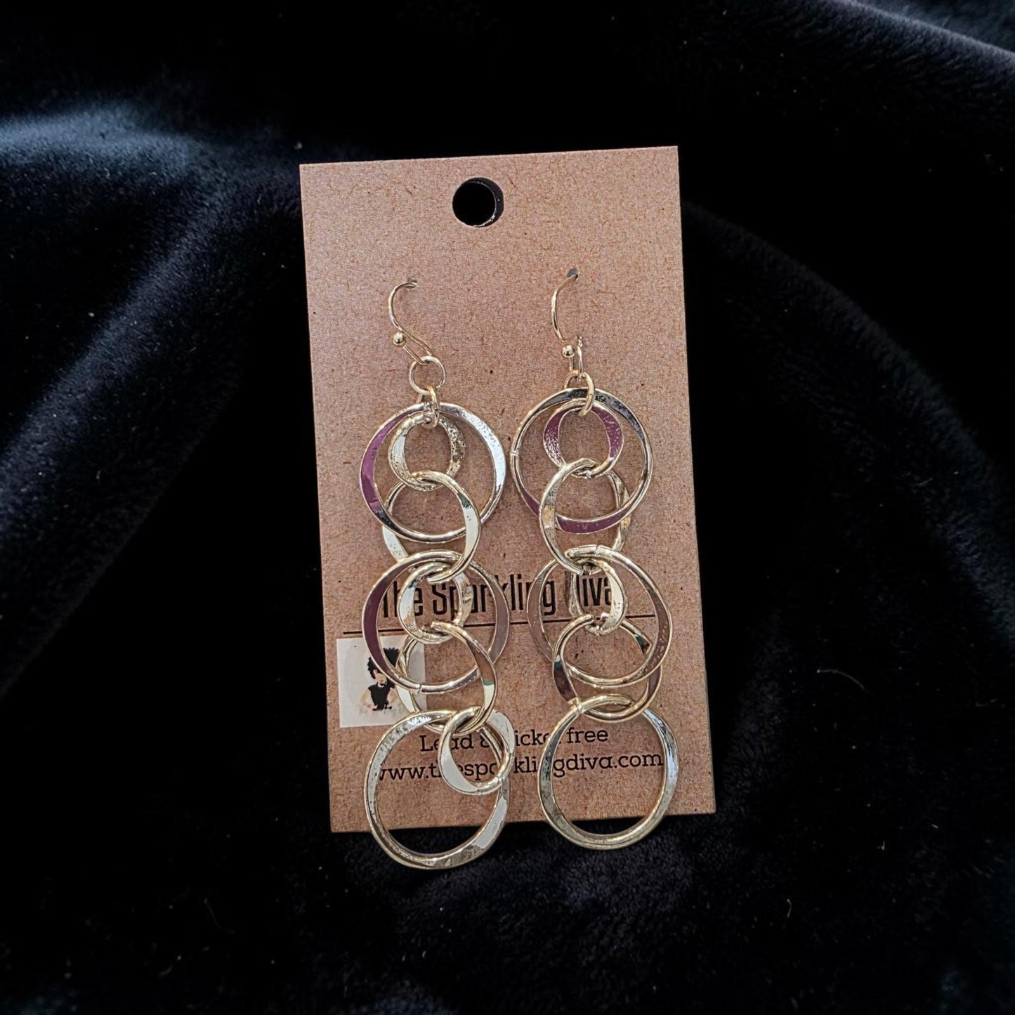 Interlocked earrings