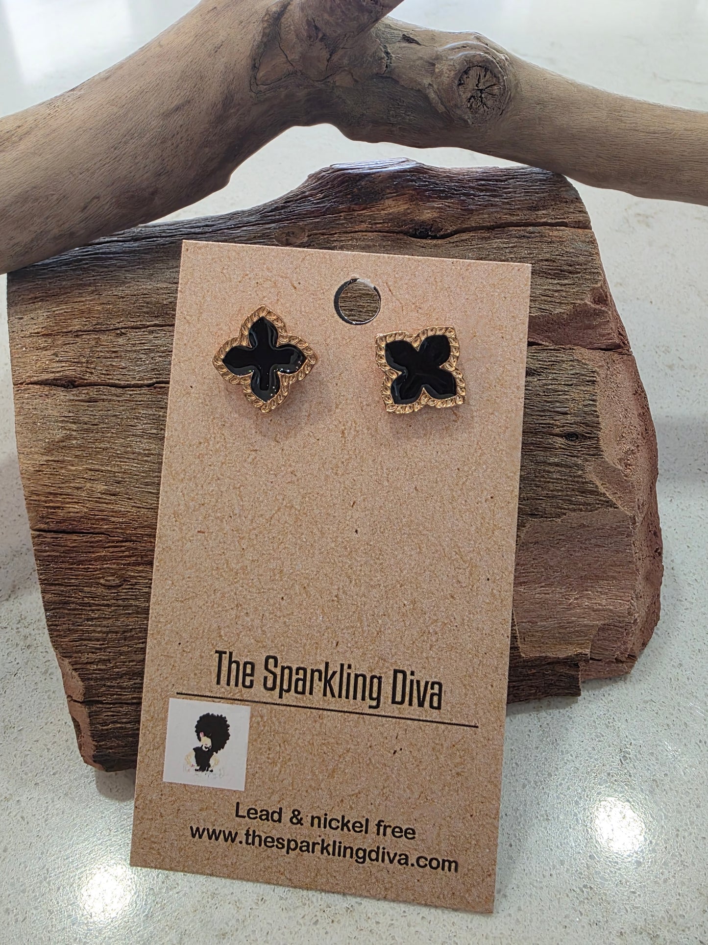 Clover city earrings
