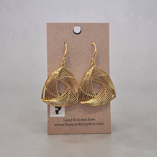 Between the lines earrings