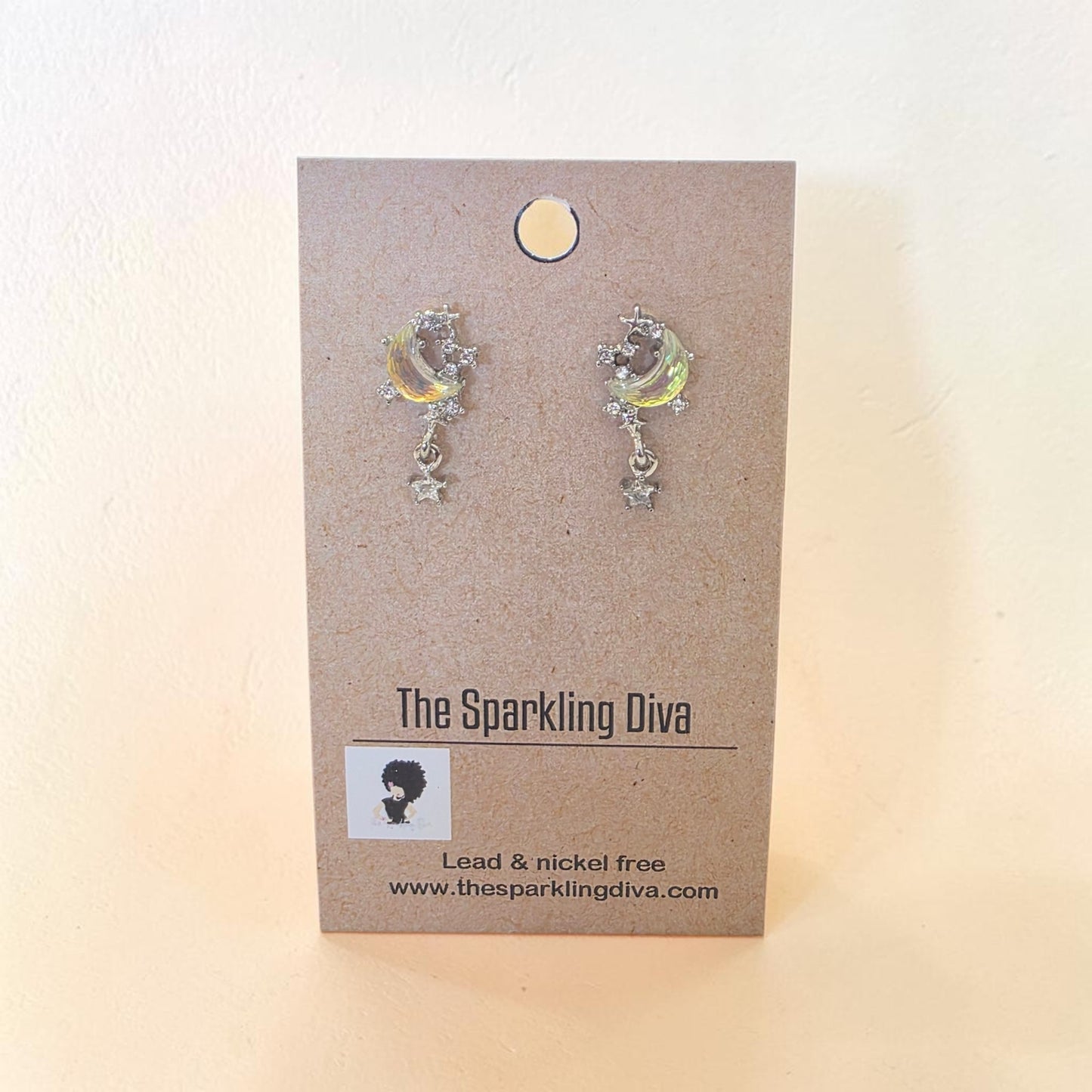 Moonlight sparkle earrings