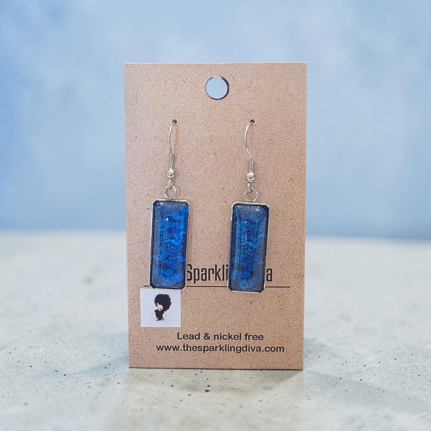 Midnight sky earrings