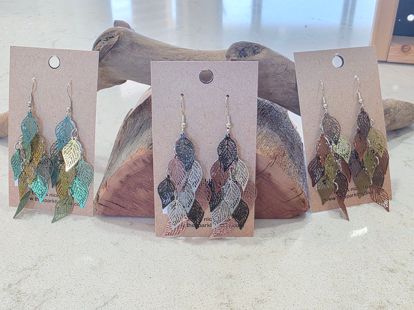 Caught by surprise earrings