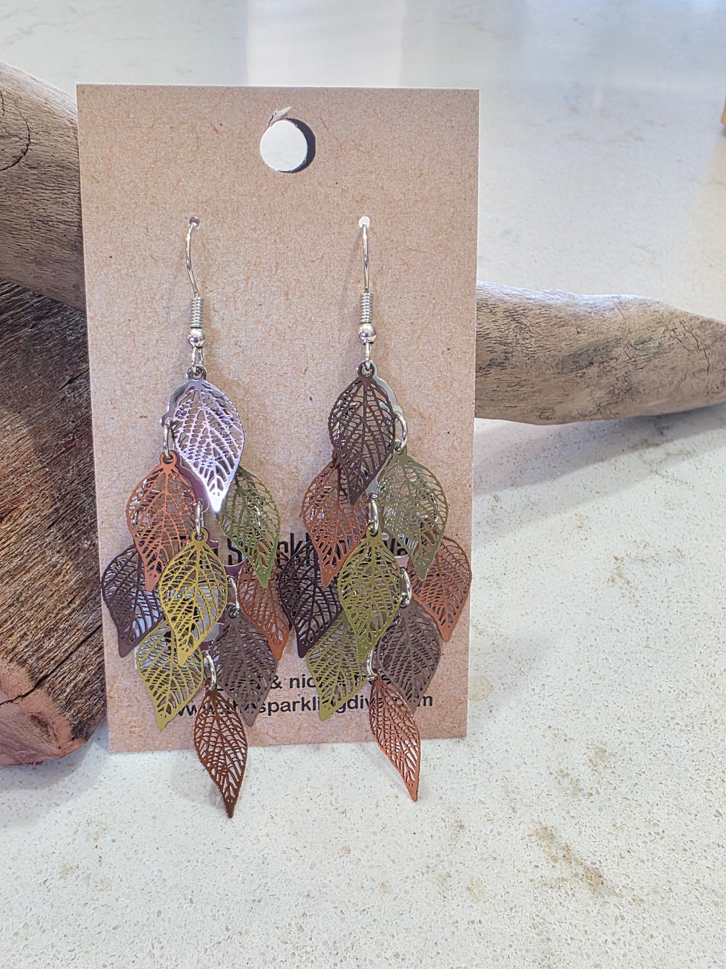 Caught by surprise earrings