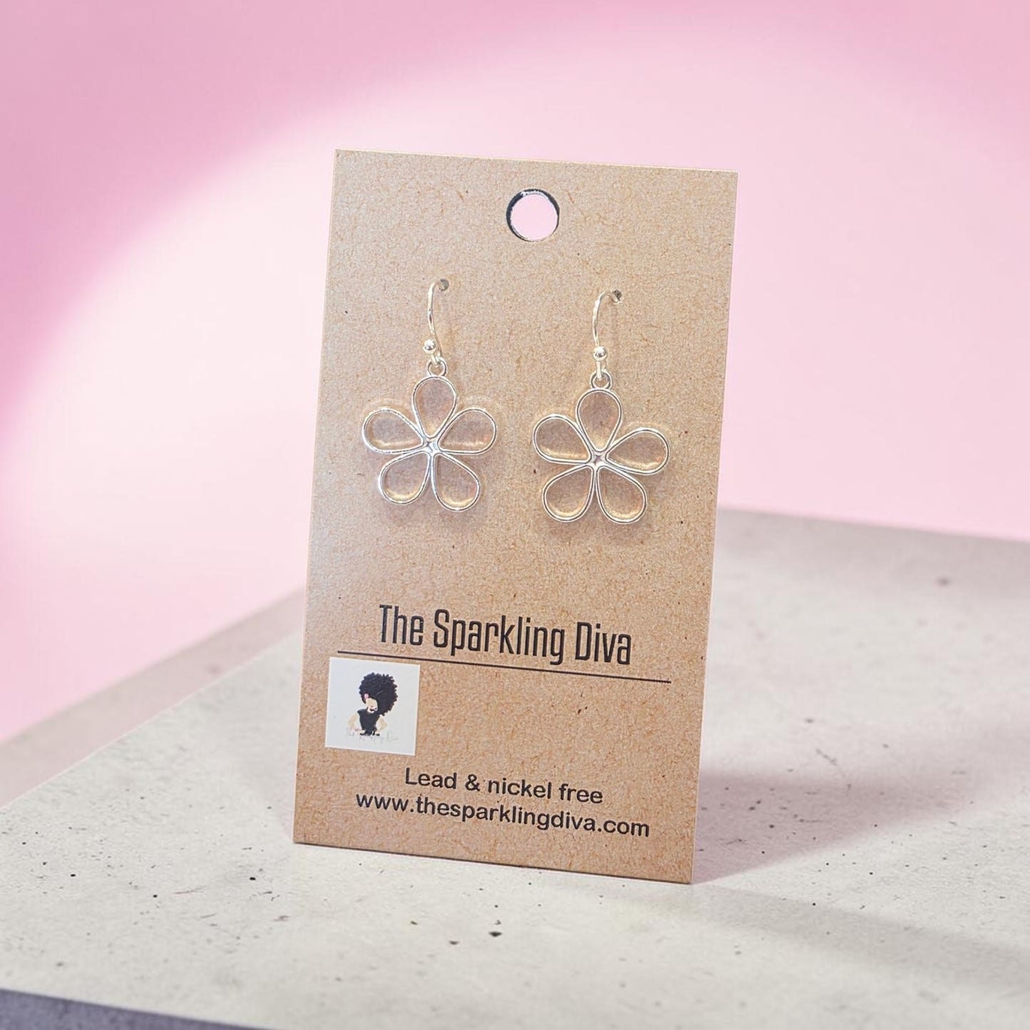 Floral delight earrings