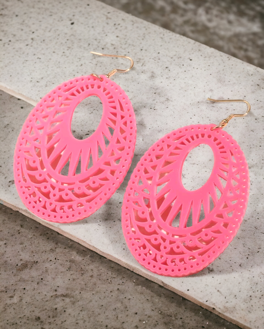 Acrylic summer dangles (jewelry sets)