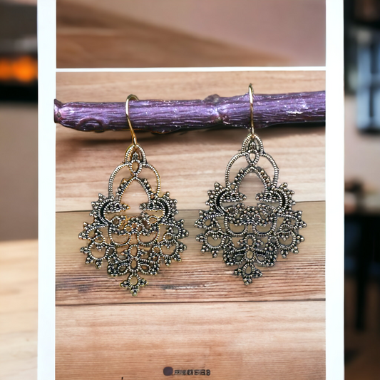 All fancied up earrings (Jewelry)