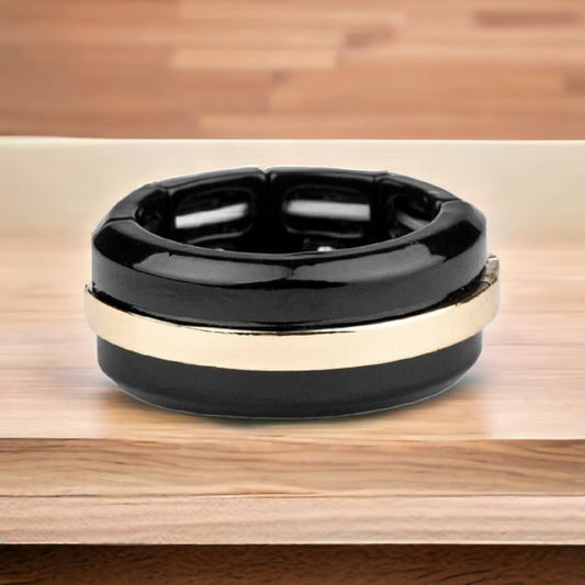 Battle Tank - Gold urban ring (Jewelry)