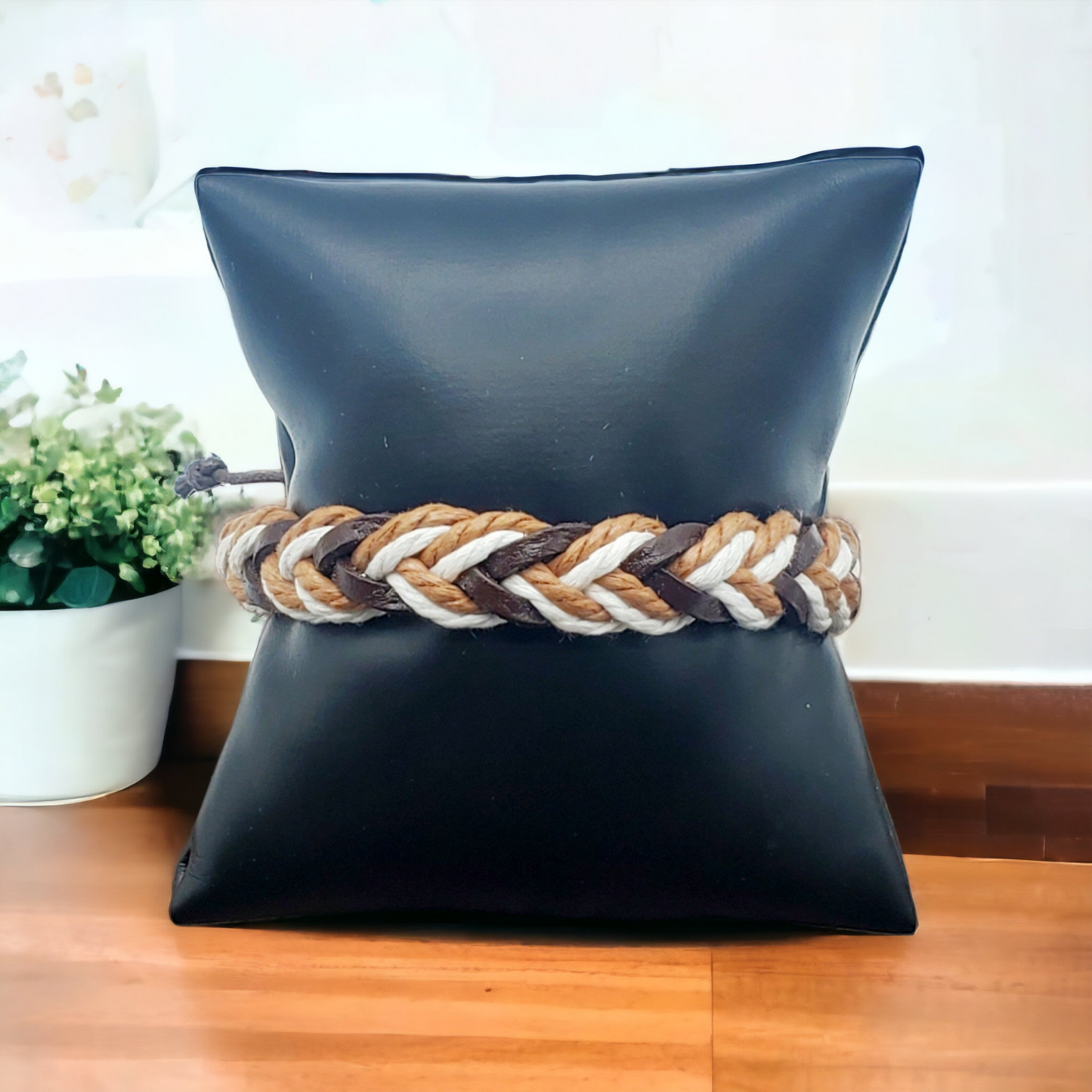 Braided urban bracelet