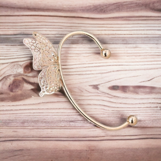Butterfly ear climber earring (Jewelry)