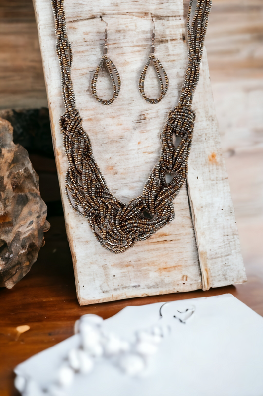 City Catwalk - Copper necklace (Jewelry)