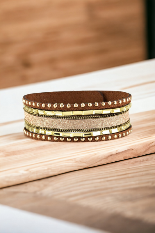 Seize The Sass - Brass bracelet (Bracelets)
