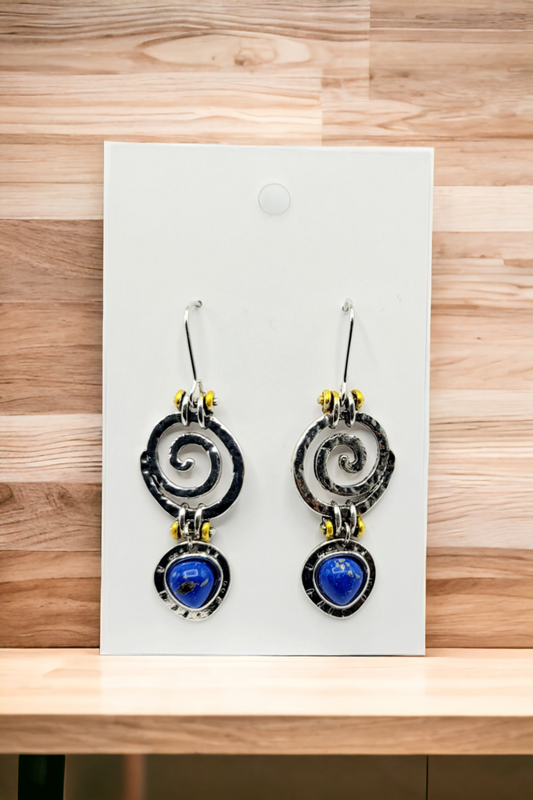 Swirls of fun earrings (Jewelry)