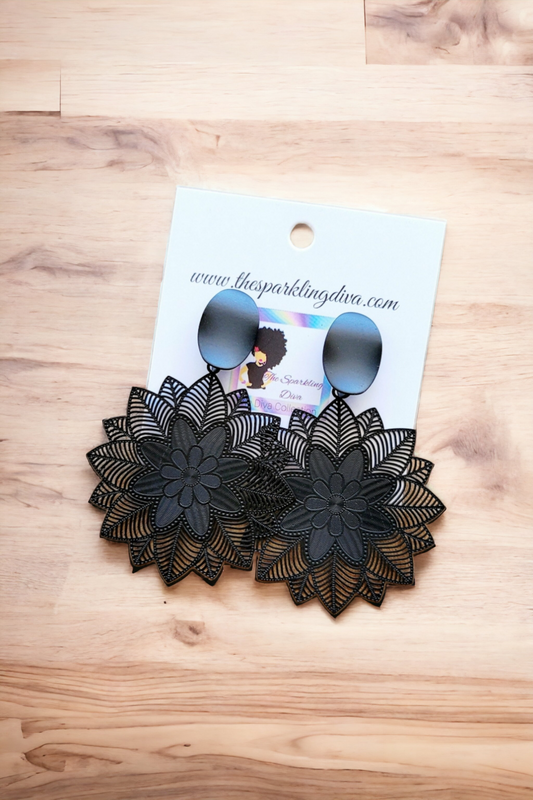 Midnight sky earrings (earrings)