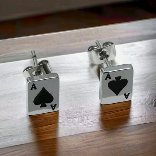Poker face earrings (Earrings)