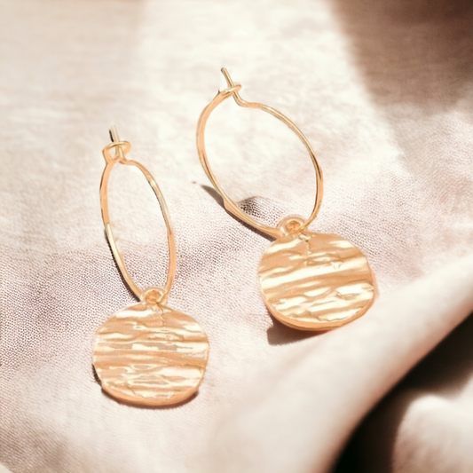 The golden penny earrings (Earrings)